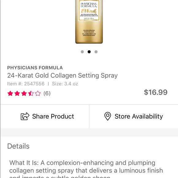 Physicians Formula Setting Spray - Picture 2 of 5